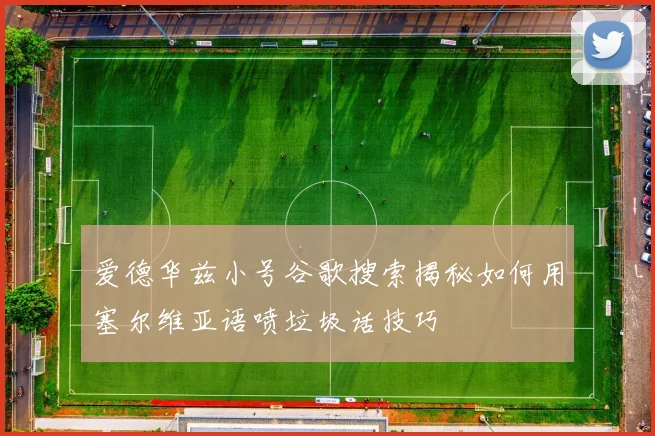 爱德华兹小号谷歌搜索揭秘如何用塞尔维亚语喷垃圾话技巧